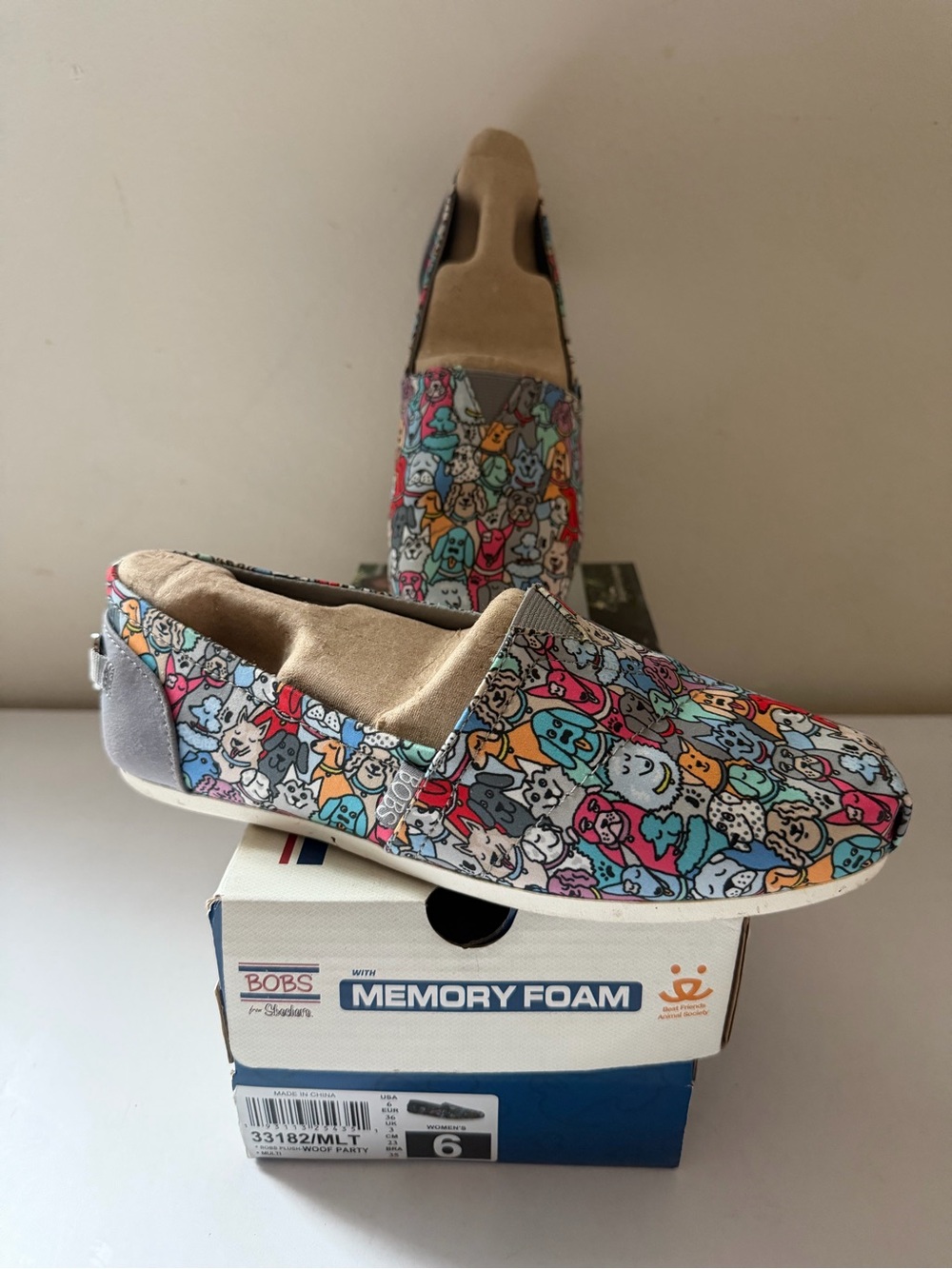 Woman’s slip on Bobs
